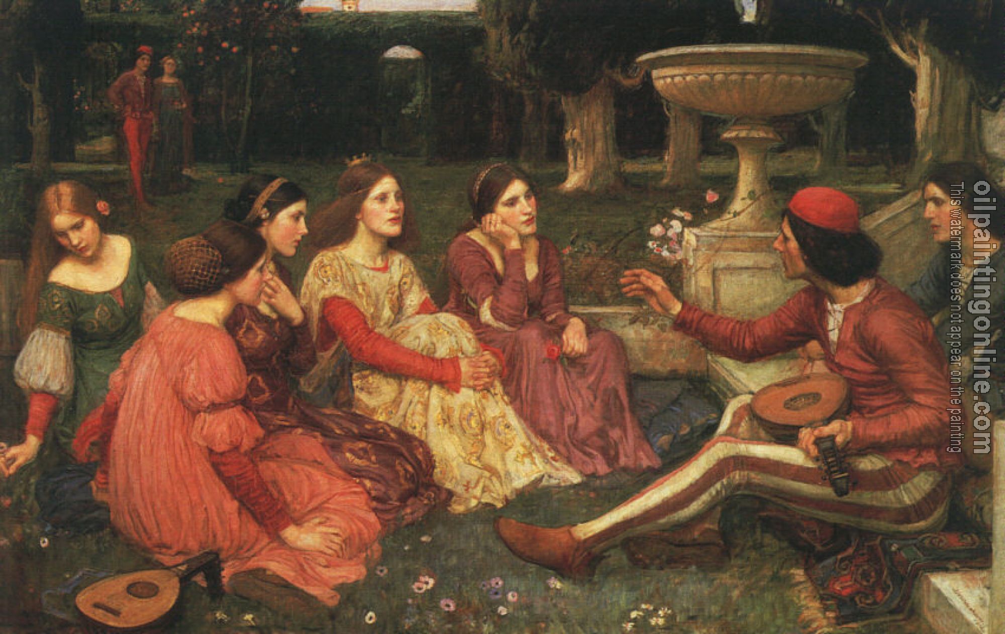 Waterhouse, John William - A Tale from Decameron